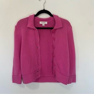 Women's Pink Cardigan Sweater